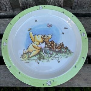 2002 the first years winnie the pooh plate 8.5”